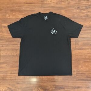 Black Vortex Graphic T-Shirt
